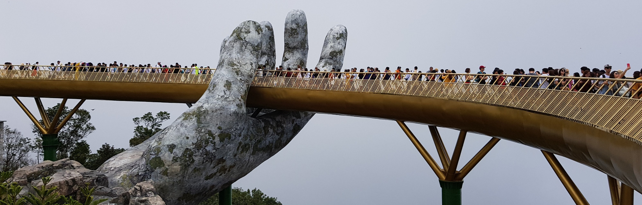 Scenic bridge Da Nang